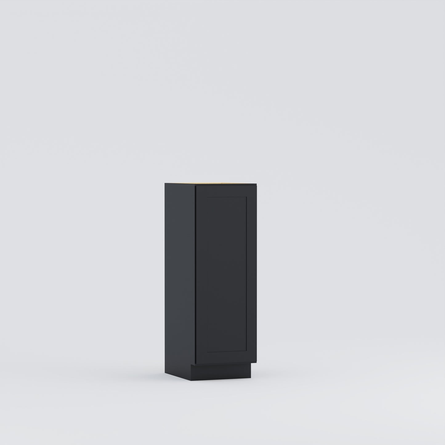53 utility pantry shaker cabinet black 18