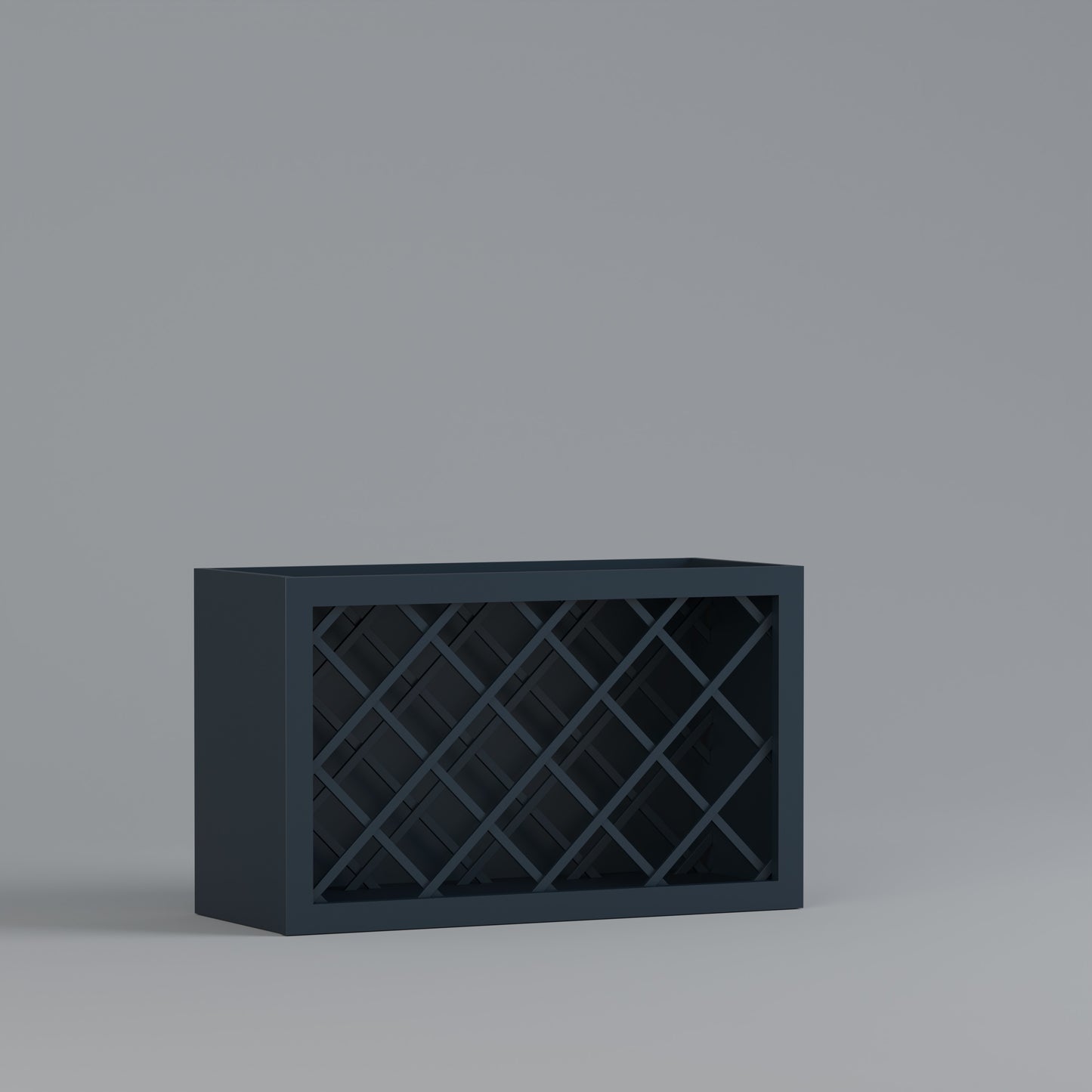 Wall or Base Wine Rack 30" H x 12" D Can be used horizontally or vertically
