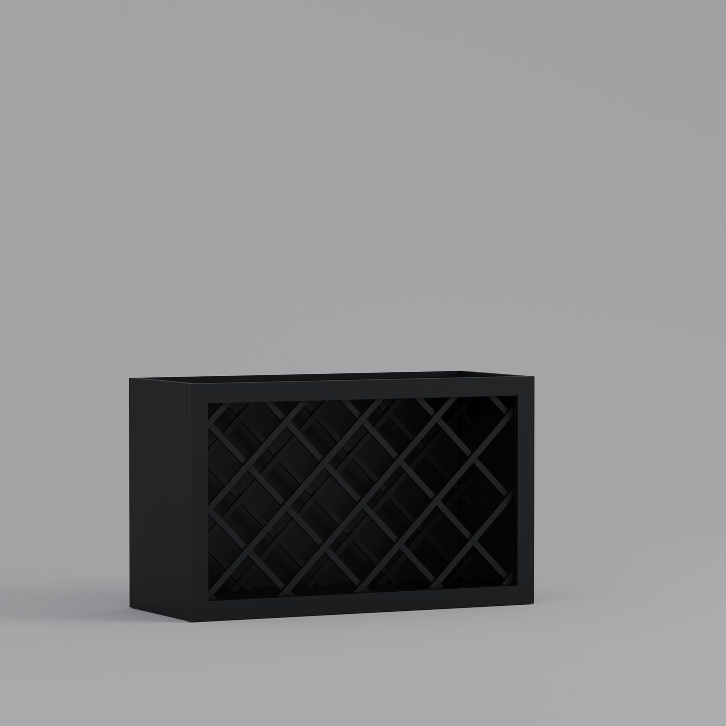 Wall or Base Wine Rack 30" H x 12" D Can be used horizontally or vertically