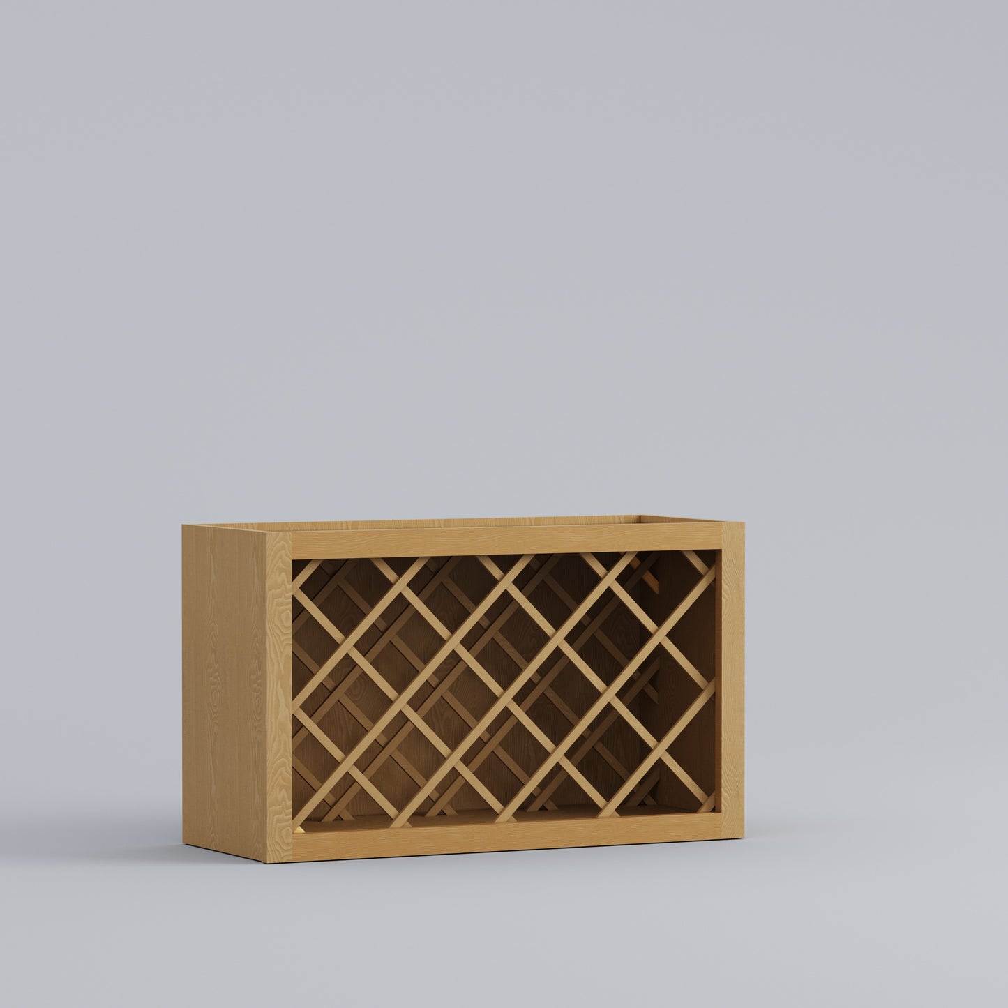 Wall or Base Wine Rack 30" H x 12" D Can be used horizontally or vertically