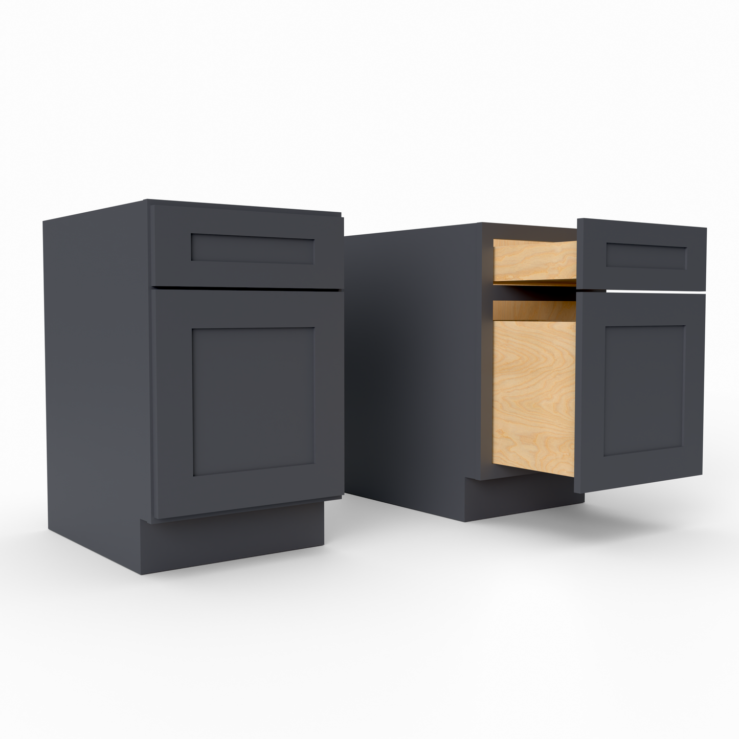 Shaker Document File Base Cabinet 18" W x 29.5" H x 21" D