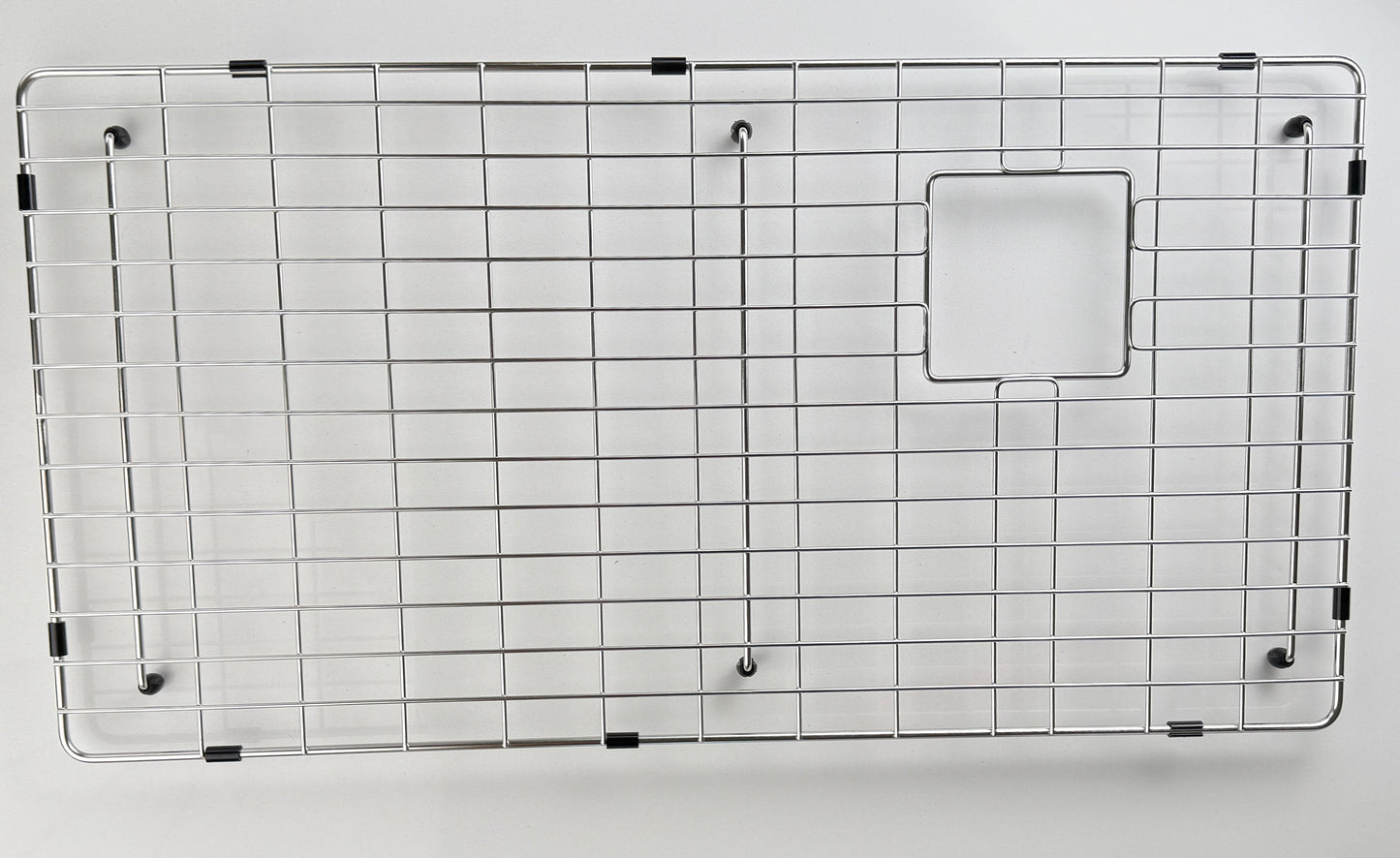 Workstation Ledge Farm / Apron Sink 16 Gauge Stainless Steel Square Drain Single Bowl Includes 10 Accessories