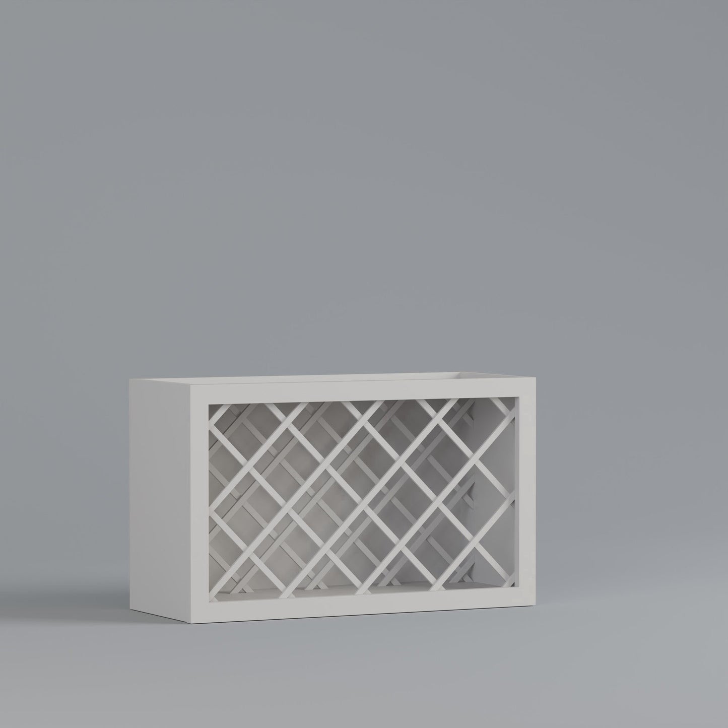 Wall or Base Wine Rack 30" H x 12" D Can be used horizontally or vertically