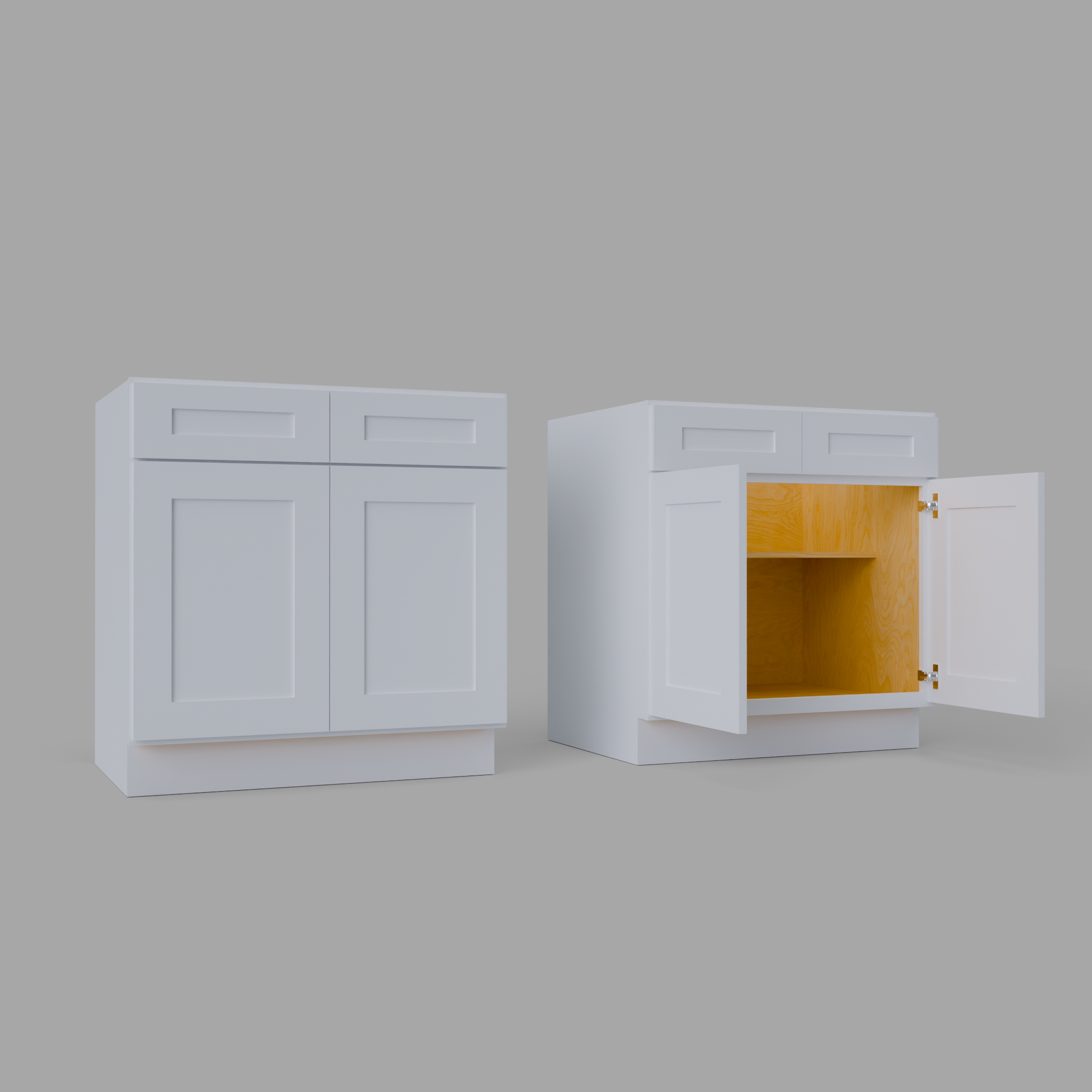Shaker Sink Base Cabinet 34.5