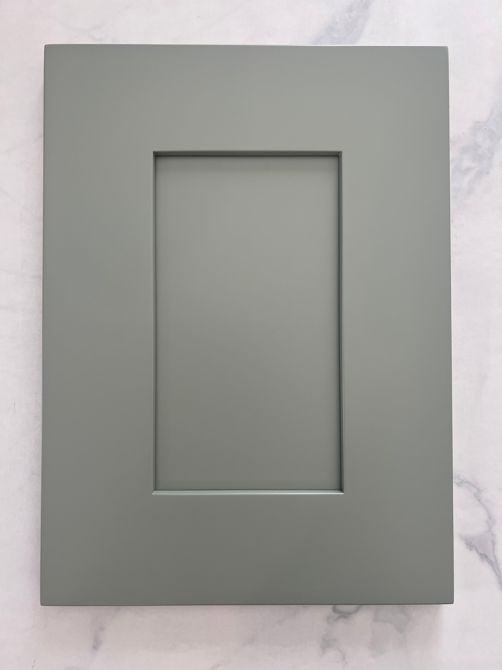 Sage Green Shaker Sample Door