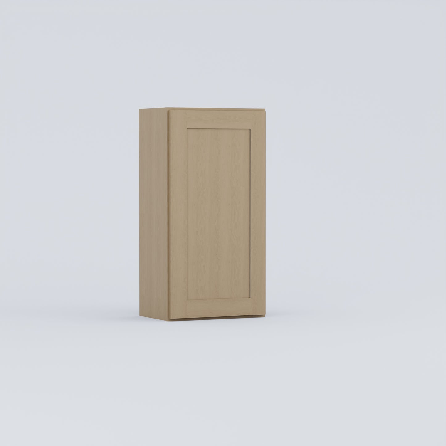 shaker wall cabinet 1836 natural wood