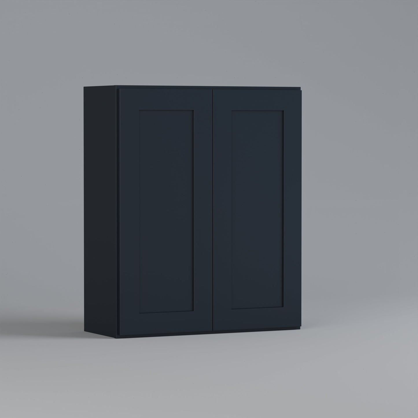 shaker wall cabinet blue 3042