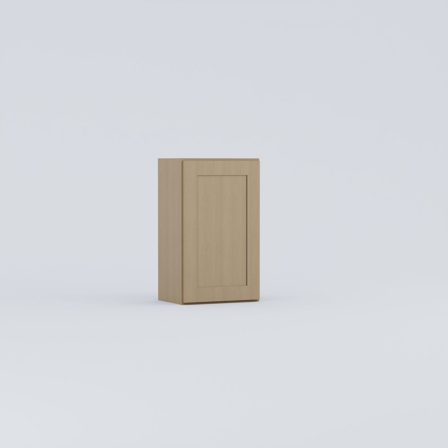 shaker wall cabinet natural wood 1830