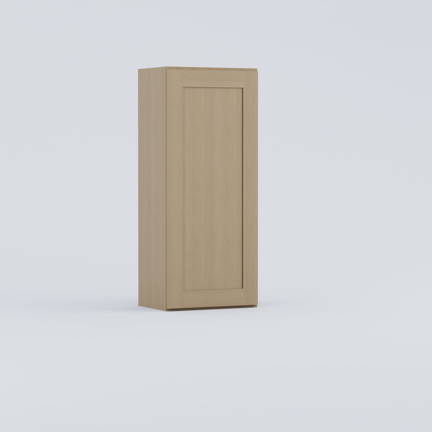 shaker wall cabinet natural wood 1842