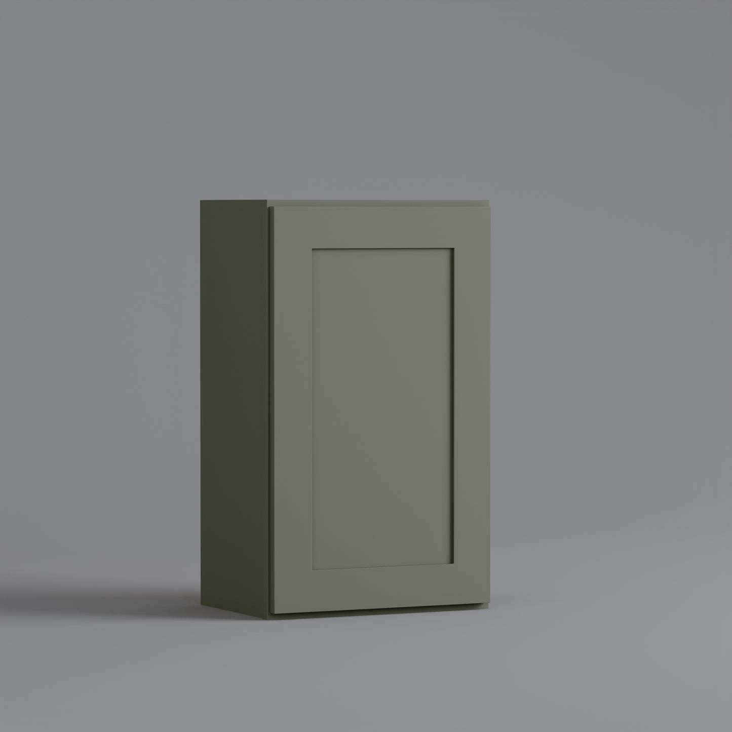 shaker wall cabinet sage green 1830