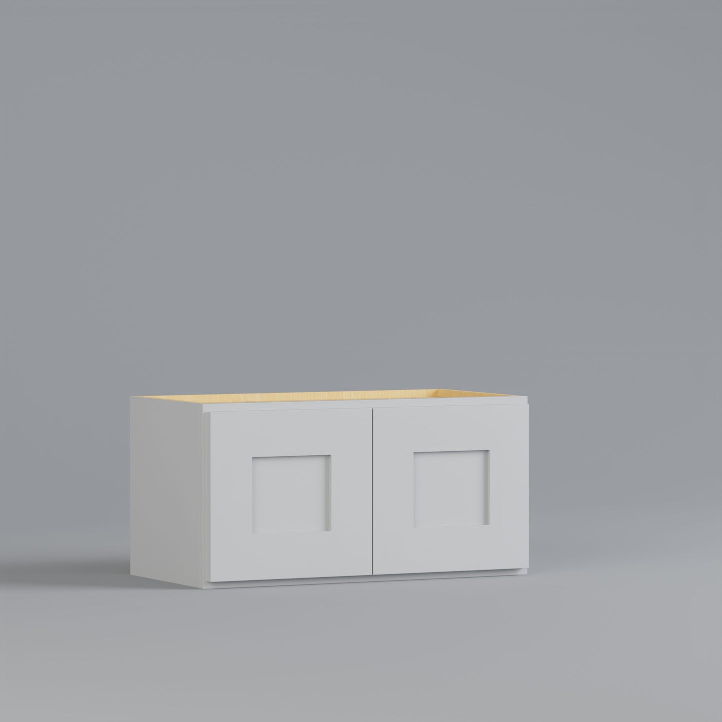 Shaker White wall cabinet 3012
