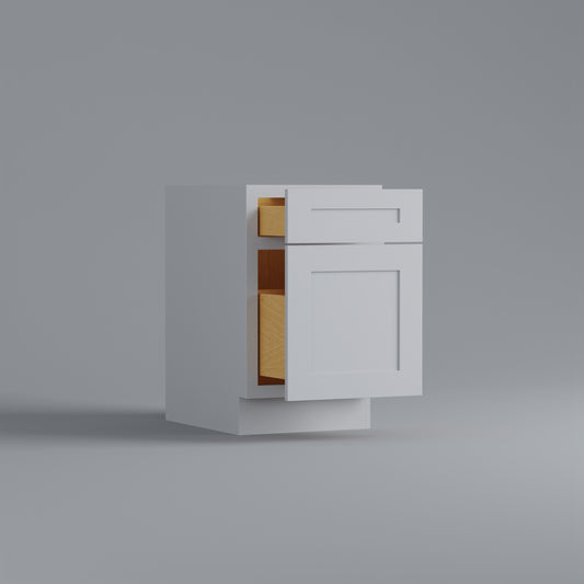 document file base desk shaker cabinet white open