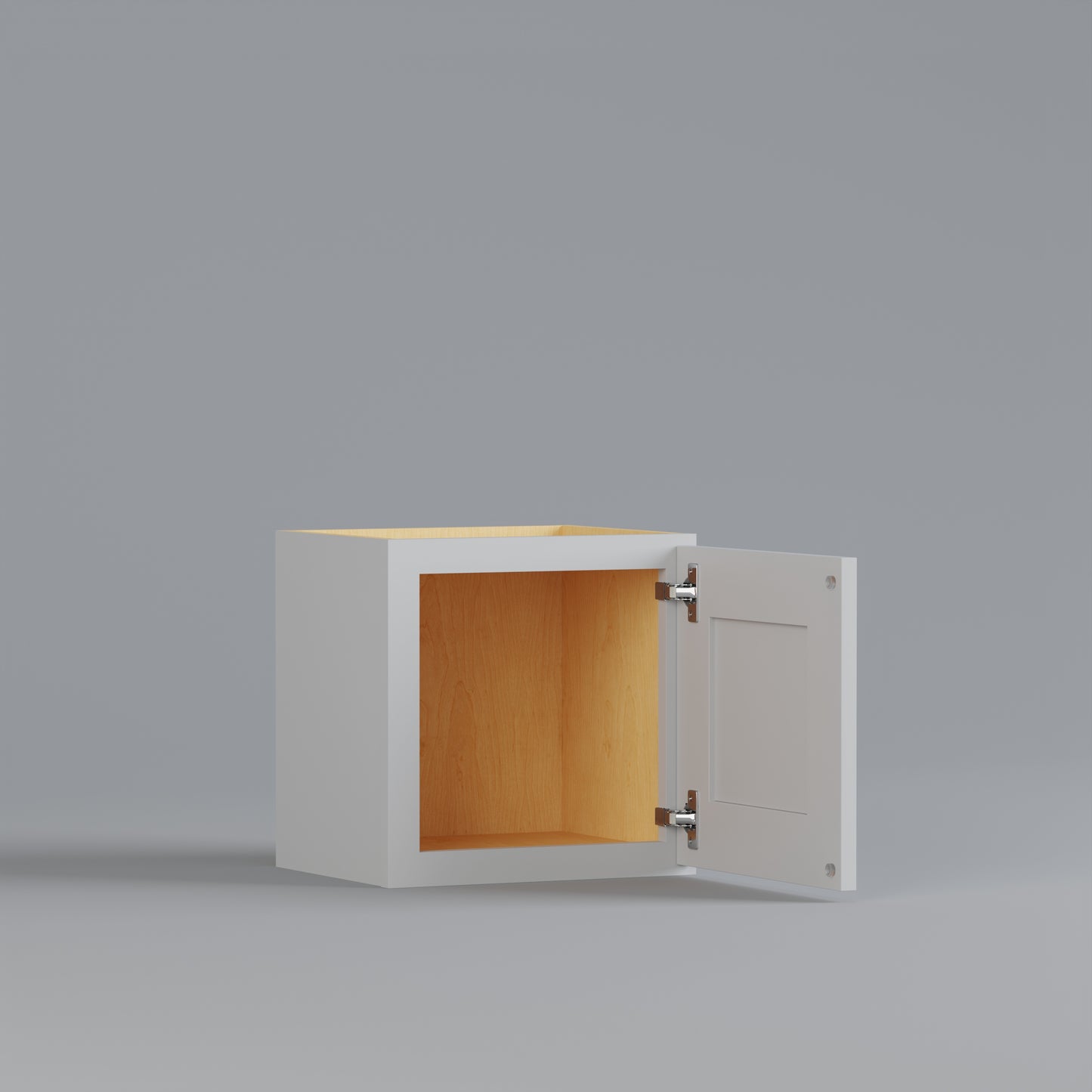 shaker cabinet white 1515 open