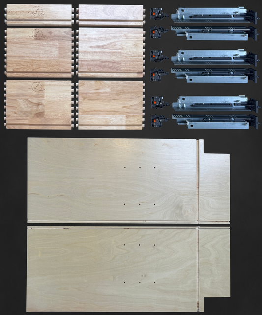 Base Cabinet Depth Reduction Kit 15", 18" and 21" Depth