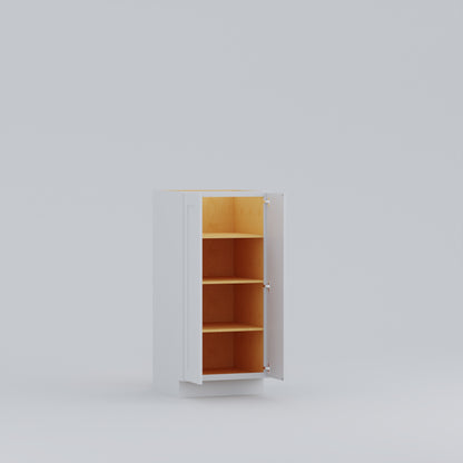 53 utility pantry shaker cabinet white 24 open