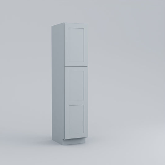 Shaker Standard Utility Tall Pantry Cabinet 24" D + Two Skin Panels