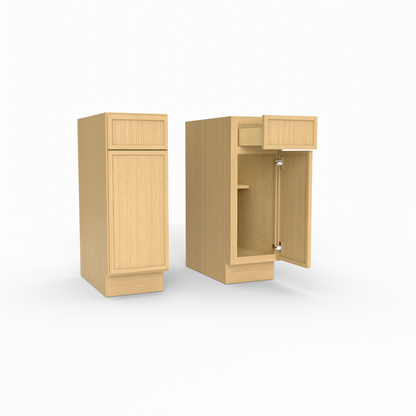 Slim Frame Shaker Base Cabinet 34.5" H x 24" D