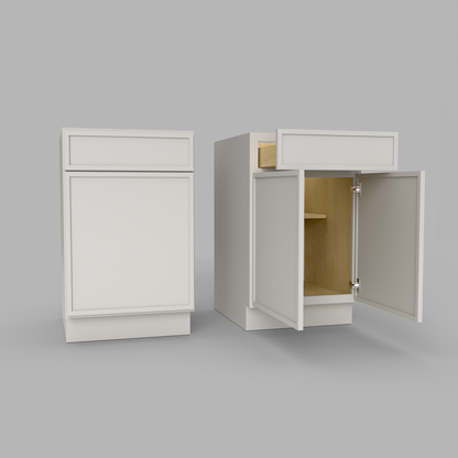 Slim Frame Shaker Base Cabinet 34.5" H x 24" D