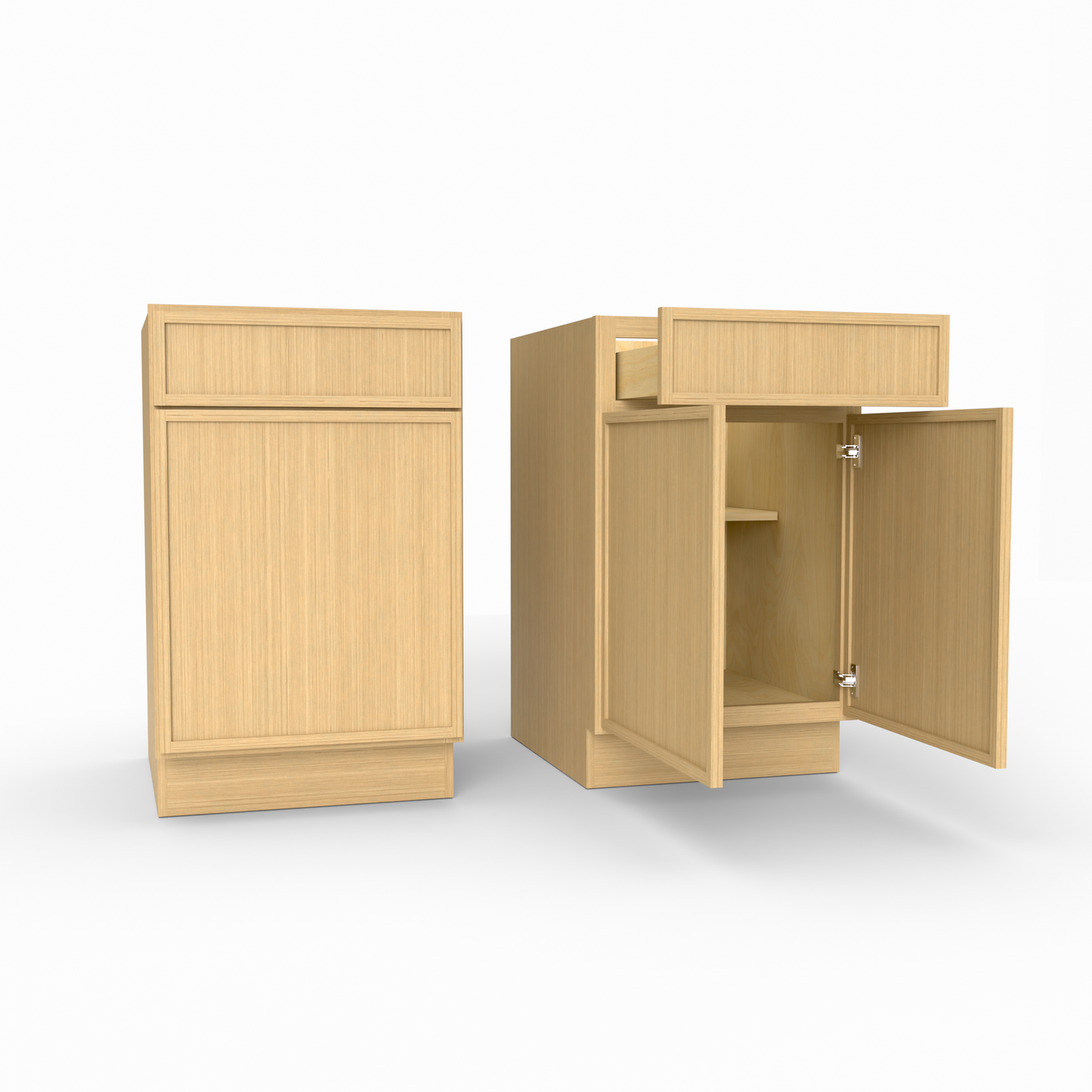 Slim Frame Shaker Base Cabinet 34.5" H x 24" D