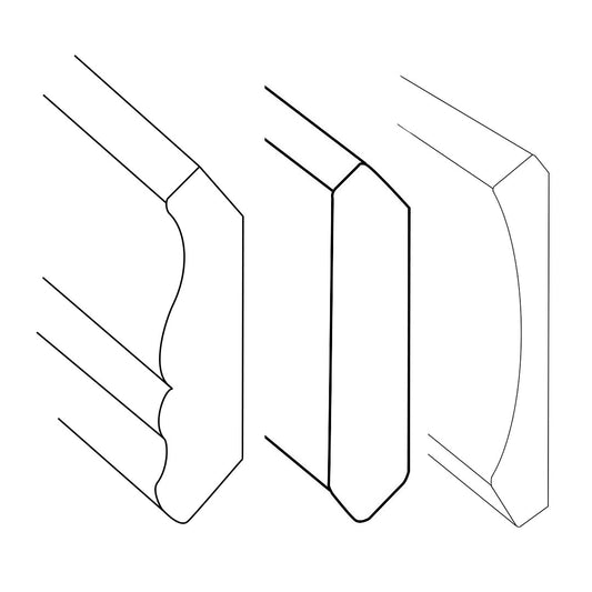 Crown Moulding Molding Styles Decorative, Angled and Cove