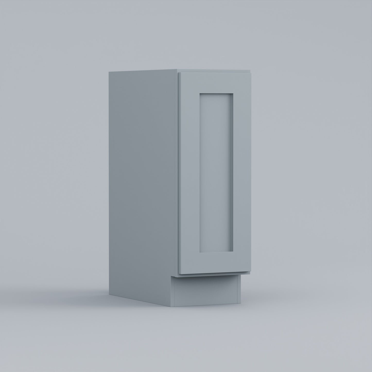 Full Height Door Base Cabinet Shaker grey 12