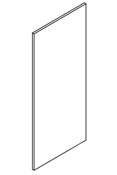 Wall Skin Panel for Wall Cabinets 42" H x 3/16" Thick