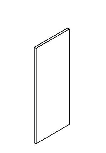 Wall Skin Panel for Wall Cabinets 42" H x 3/16" Thick