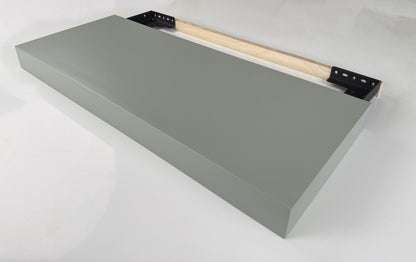 Floating Shelf With Wall Mounting Brackets 2 3/16” H