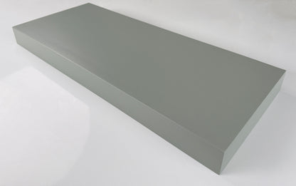 Floating Shelf With Wall Brackets 18"-96” W x 1 7/8” H x 10 1/2” D