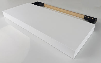 Floating Shelf With Wall Mounting Brackets 2 3/16” H