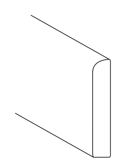 Scribe Batten Moulding Finished Solid Hardwood 5/8" x 1/4" x 94"