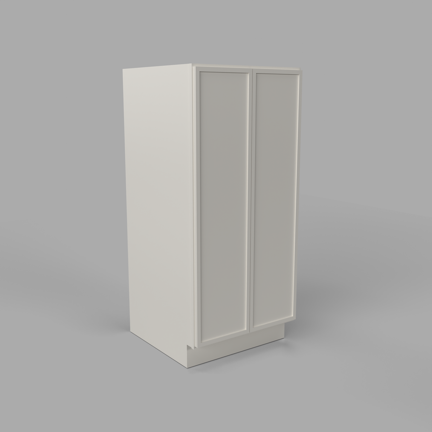 Slim Frame Shaker Half Tall Pantry Utility Cabinet 53.25" H x 24" D