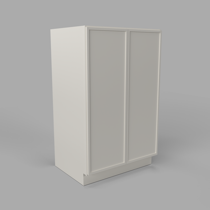 Slim Frame Shaker Half Tall Pantry Utility Cabinet 53.25" H x 24" D