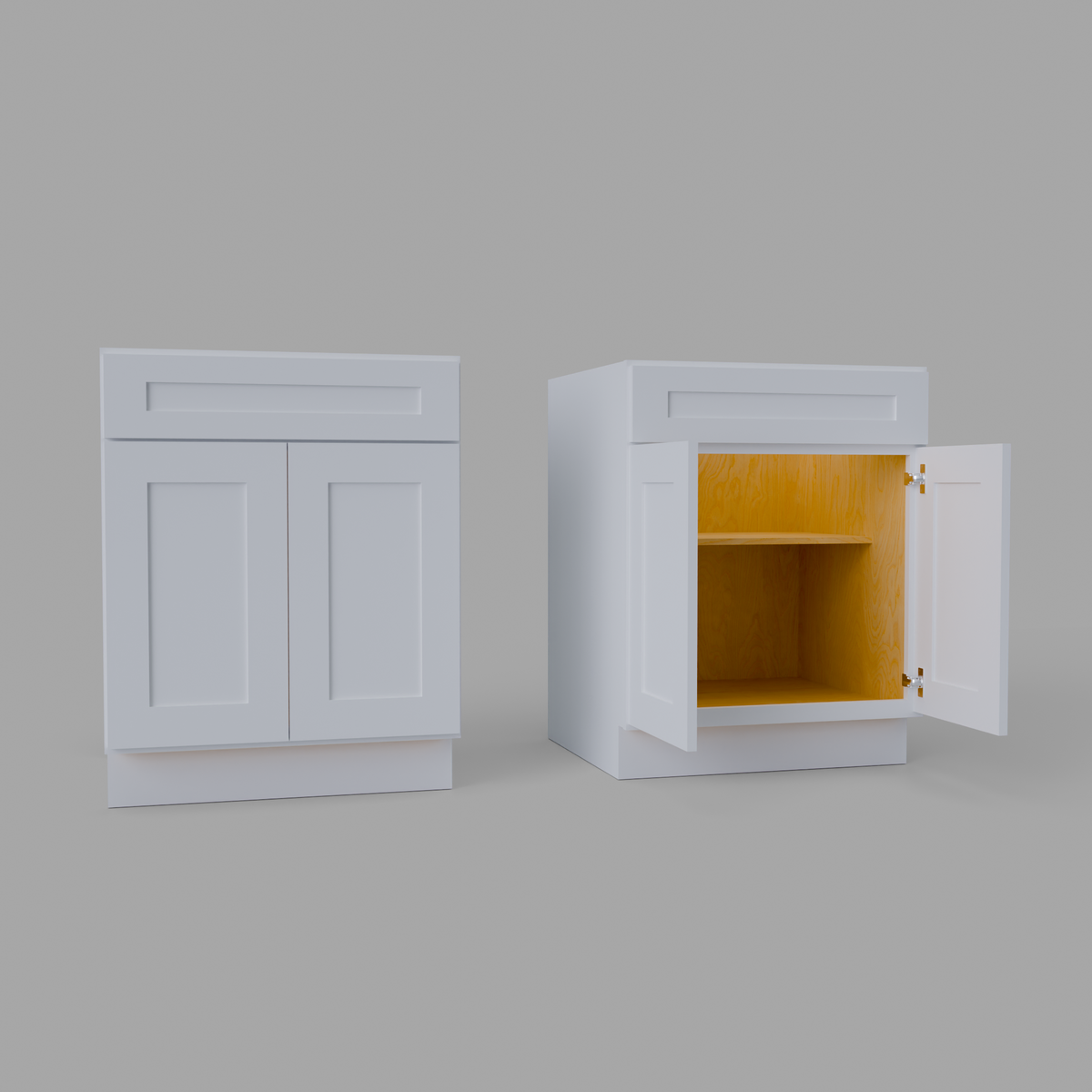 Shaker Sink Base Cabinet 34.5