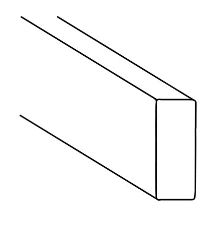 Square Batten Scribe Moulding Molding