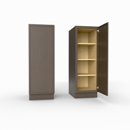 Slim Frame Shaker Half Tall Pantry Utility Cabinet 53.25" H x 24" D