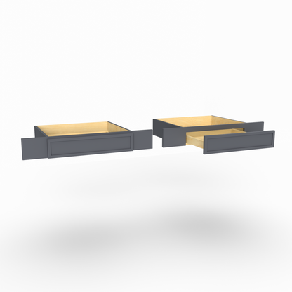 Slim Frame Shaker Vanity Knee Drawer 21" D