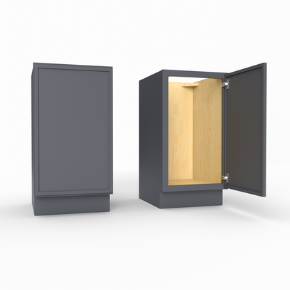 Slim Frame Shaker Vanity Sink Base Cabinet 34.5" H x 21" D