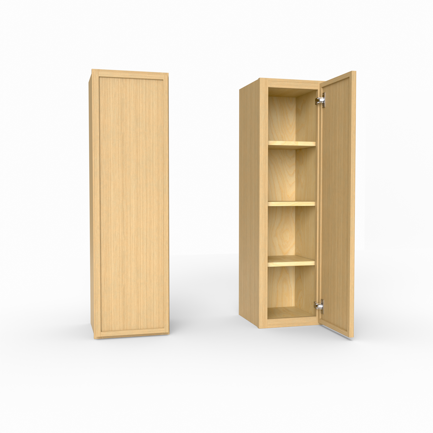 Slim Frame Shaker 42” H x 12” D Wall Cabinet