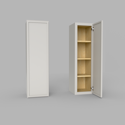 Slim Frame Shaker 42” H x 12” D Wall Cabinet