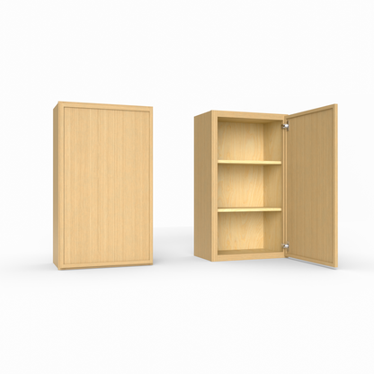 Slim Frame Shaker 30” H x 24” D Bridge / Over Fridge Wall Cabinet
