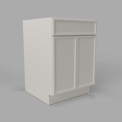 Slim Frame Shaker Base Cabinet 34.5" H x 24" D