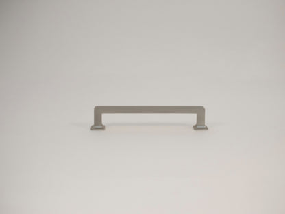 brushed stainless steel handle