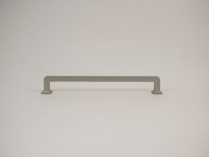 brushed stainless steel handle 