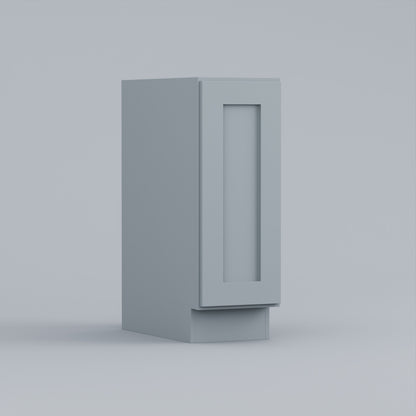 full height door vanity sink base shaker cabinet grey 18