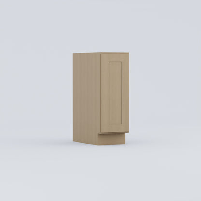 full height door vanity sink base shaker cabinet natural wood 18