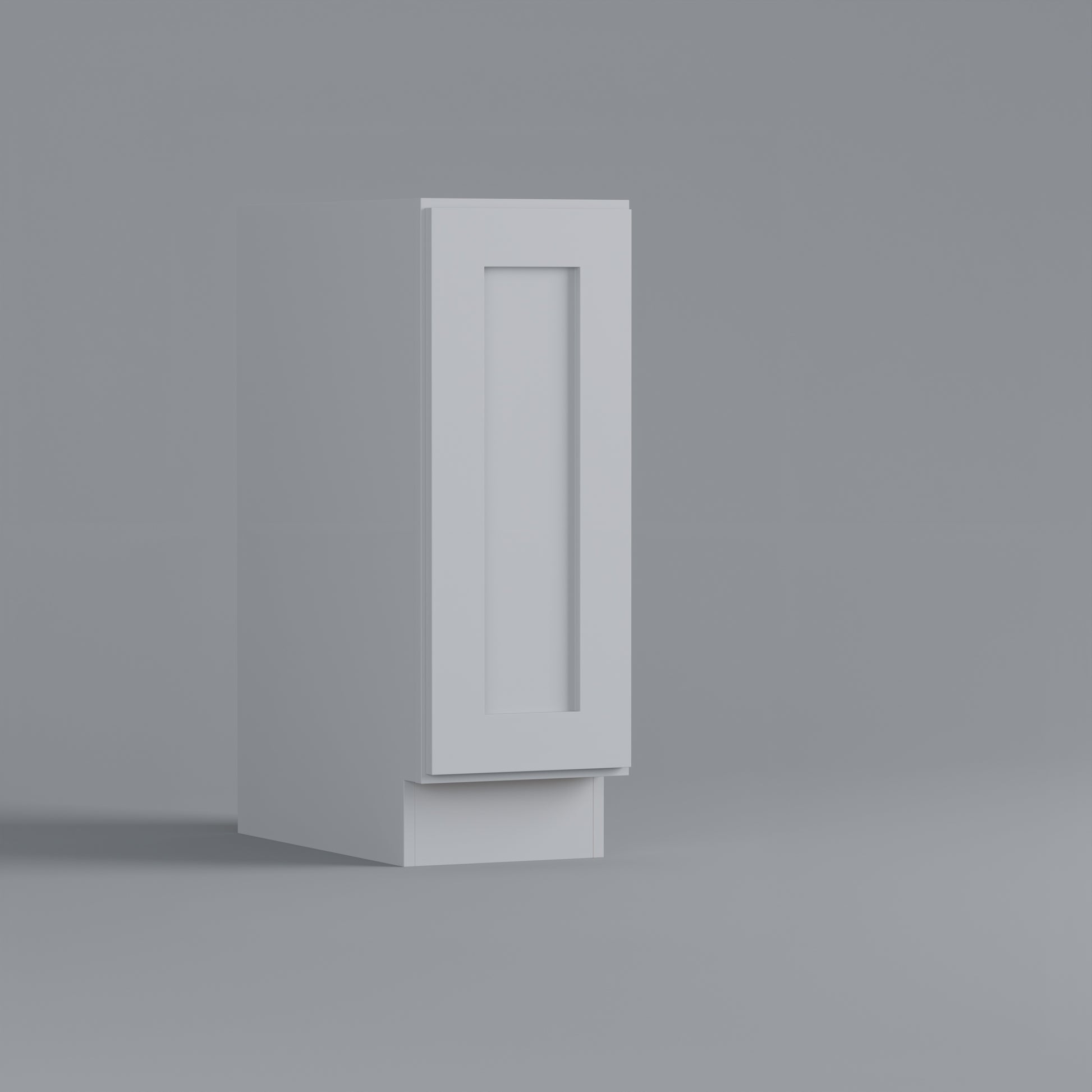 full height door vanity sink base shaker cabinet white 18