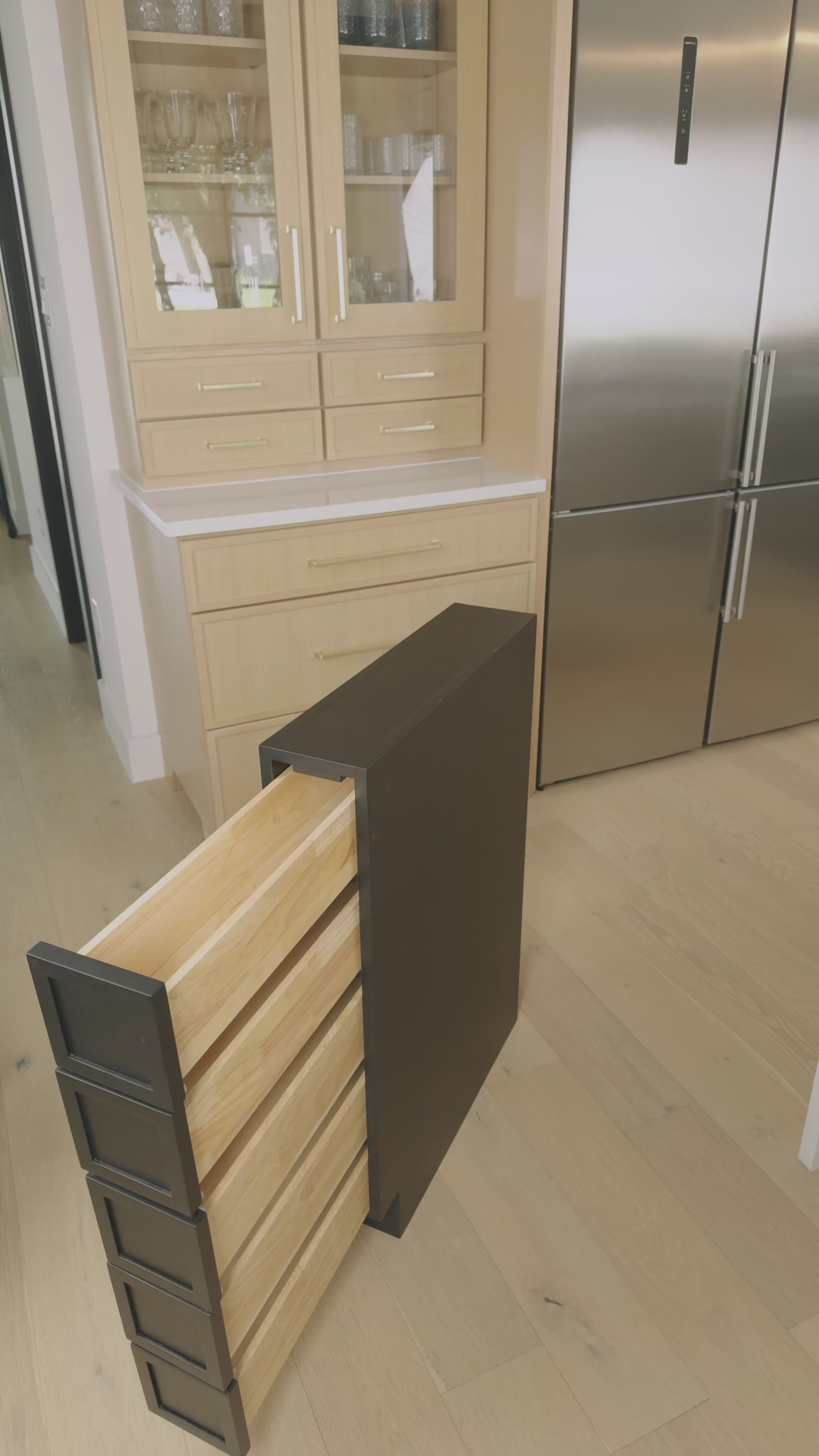 5 drawer spice cabinet