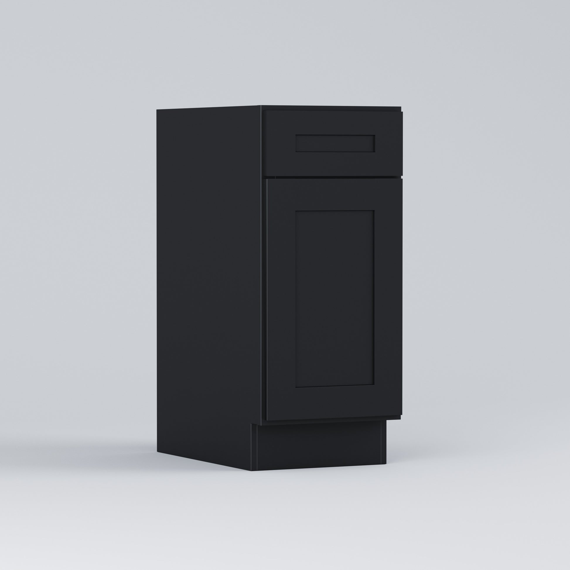 shaker base cabinet 15 black