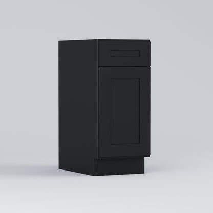 shaker base cabinet 15 black